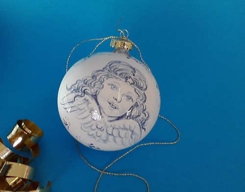 Ceramiche d-Arte di Albisola - Pallina in maiolica